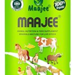 MAAJEE Animal Nutrition & Feed Supplement Minerals Mixture | for Live Stock Improvement in Milk Yield, Milk Fat & SNF Content (for All Animals) | Weight Gainer 908gm