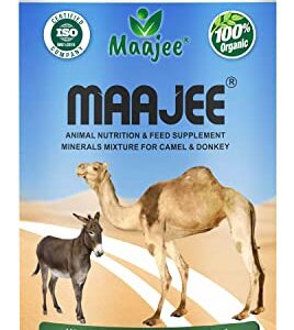 MAAJEE Multivitamins Nutrition & Mineral Supplements, Weight Gainer & Growth Promoter for Camel & Donkey, No Added Chemicals or Fragrance (908gm)