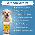 MAAJEE Nutrition Health Suppliment for Dogs Made with Calcium & Trace Minerals, Supplement for Skin & Coat, Digestion, Joints & Diarrhea for All Breed.