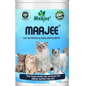 MAAJEE Multivitamins Nutrition & Mineral Supplements, Weight Gainer & Growth Promoter for Cat, No Added Chemicals or Fragrance (908gm)