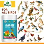 MAAJEE Multivitamins & Mineral Supplements for Birds, Feed Supplement with Trace Minerals, Healthy Digestion, Skin & Glossy Coat (908gm)