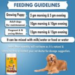 MAAJEE Nutrition Health Supplement for Dogs Made with Calcium & Trace Mineral for All Breed – No Added Chemicals or Fragrance | 908gm