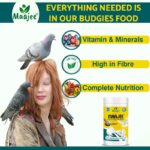 MAAJEE Piegon Feed Supplement Healthy Digestion, Skin & Glossy Coat/Provide Essential Vitamins for Healthy Pigeon & Dove Healthcare – 908GM