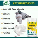 MAAJEE Piegon Feed Supplement Healthy Digestion, Skin & Glossy Coat/Provide Essential Vitamins for Healthy Pigeon & Dove Healthcare – 908GM