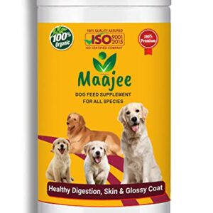 MAAJEE Nutrition Health Suppliment for Dogs Made with Calcium & Trace Minerals, Supplement for Skin & Coat, Digestion, Joints & Diarrhea for All Breed.