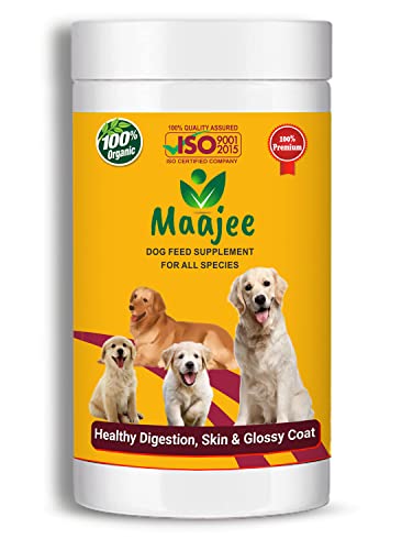 MAAJEE Nutrition Health Suppliment for Dogs Made with Calcium & Trace Minerals, Supplement for Skin & Coat, Digestion, Joints & Diarrhea for All Breed.