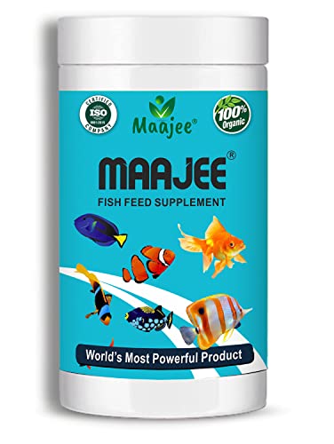 MAAJEE Nutritious Feed Suppliments with Mineral Mixtures for Fish, Fish Food, 908gm