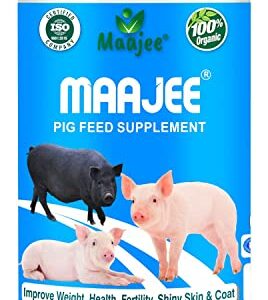 MAAJEE Pig Feed Supplement | Helps to Manage Weight, Skin and Coat (908gm)