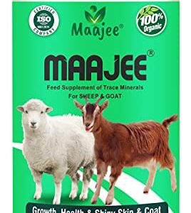 MAAJEE Sheep and Goat Feed Supplement Mineral Mixture for All Stages 908gm
