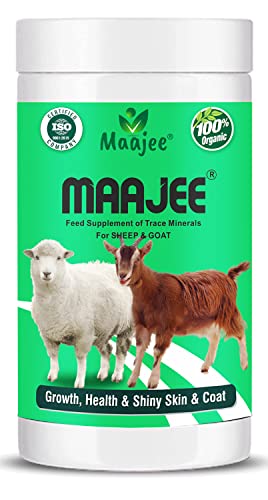 MAAJEE Sheep and Goat Feed Supplement Mineral Mixture for All Stages 908gm